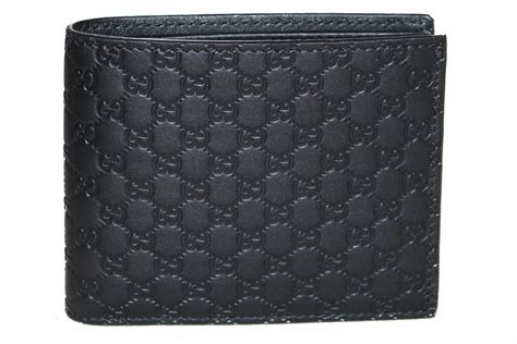 gucci wallet bi-fold men's|gucci bifold wallet microguccissima.